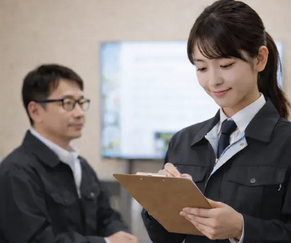 確かな知識を持つ担当者がご家族へ丁寧な説明とプランの提案を行う様子